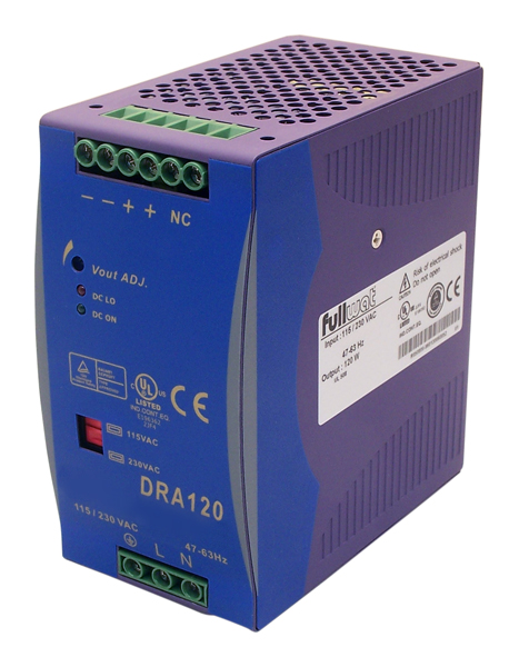 臺灣勤發(fā) DRAN120-24A 導(dǎo)軌電源替代停產(chǎn)的DRA120-24SSA